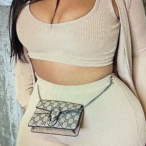 Biker Short Matching Set